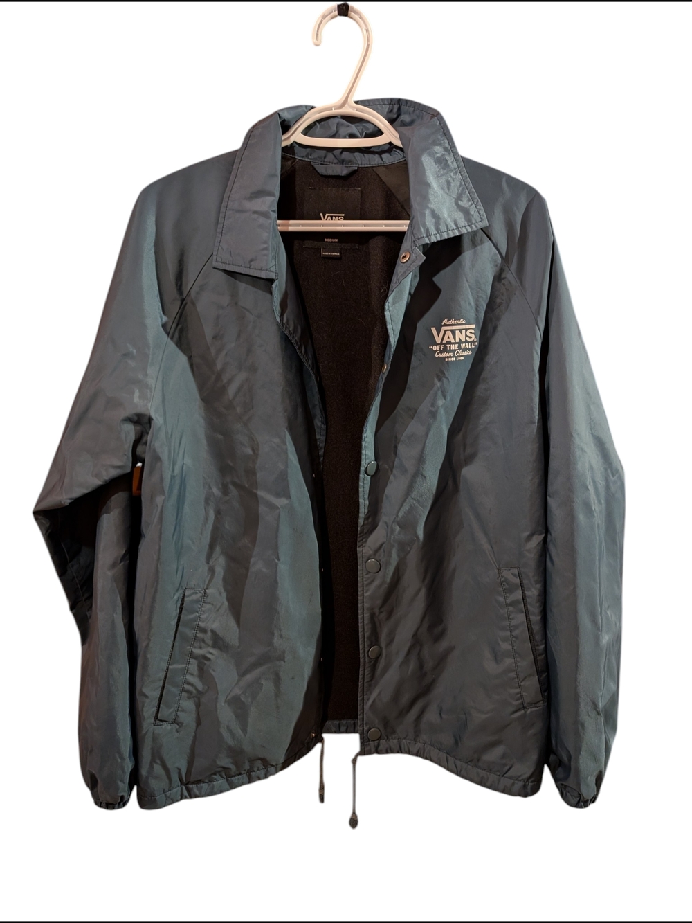 Vans Men's Dark Gray Blue Jacket